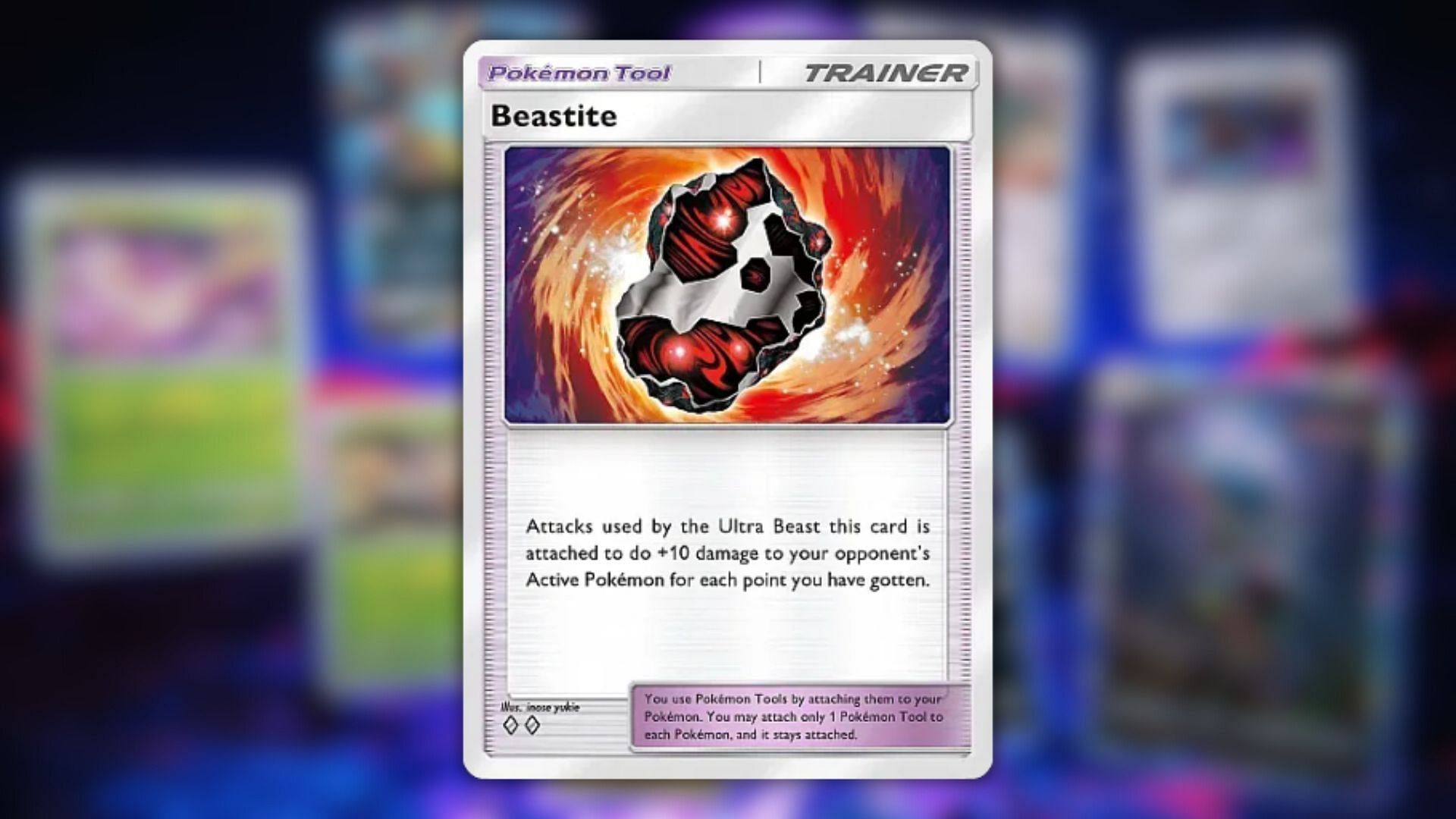 Beastite as seen in the game (Image via The Pokemon Company)